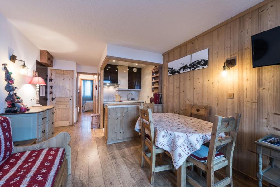 Vakantie in de bergen Appartement 2 kamers bergnis 6 personen (24) - Grandes Platières 2 - Tignes - Woonkamer