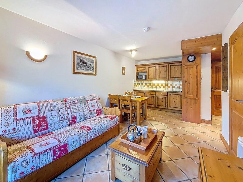 Holiday in mountain resort 2 room apartment 4 people (V3) - Hameau des Airelles - Les Menuires - Living room