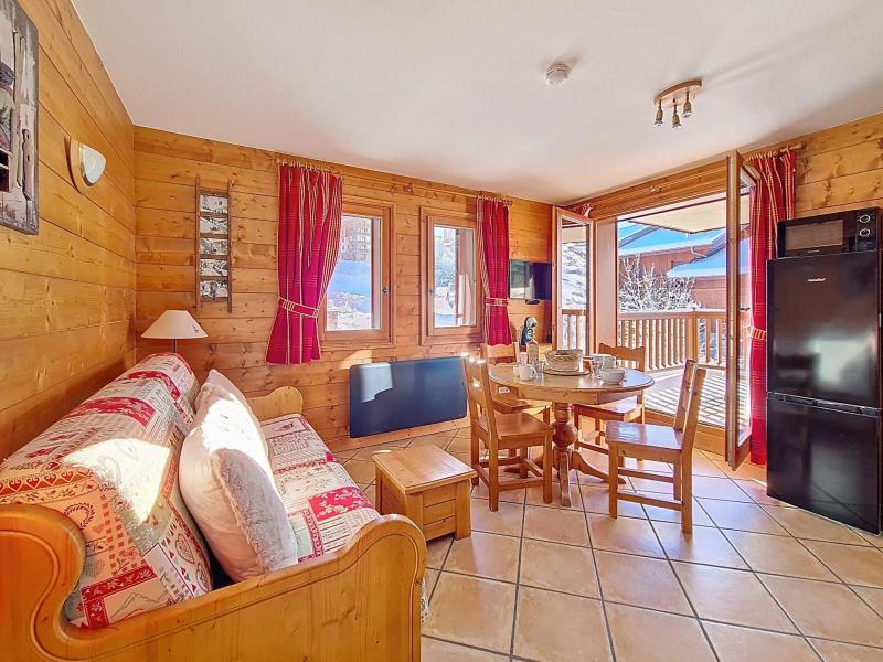 Urlaub in den Bergen 2-Zimmer-Appartment für 4 Personen (V11) - Hameau des Airelles - Les Menuires - Wohnzimmer