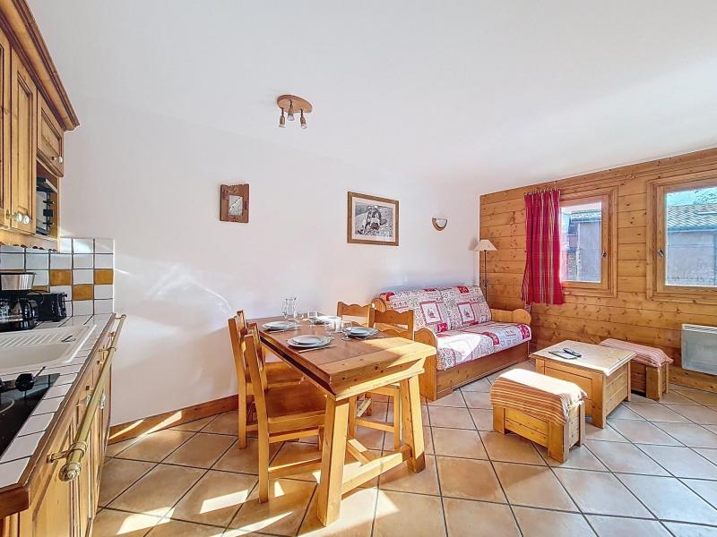 Urlaub in den Bergen 3-Zimmer-Appartment für 6 Personen (E8) - Hameau des Airelles - Les Menuires - Wohnzimmer