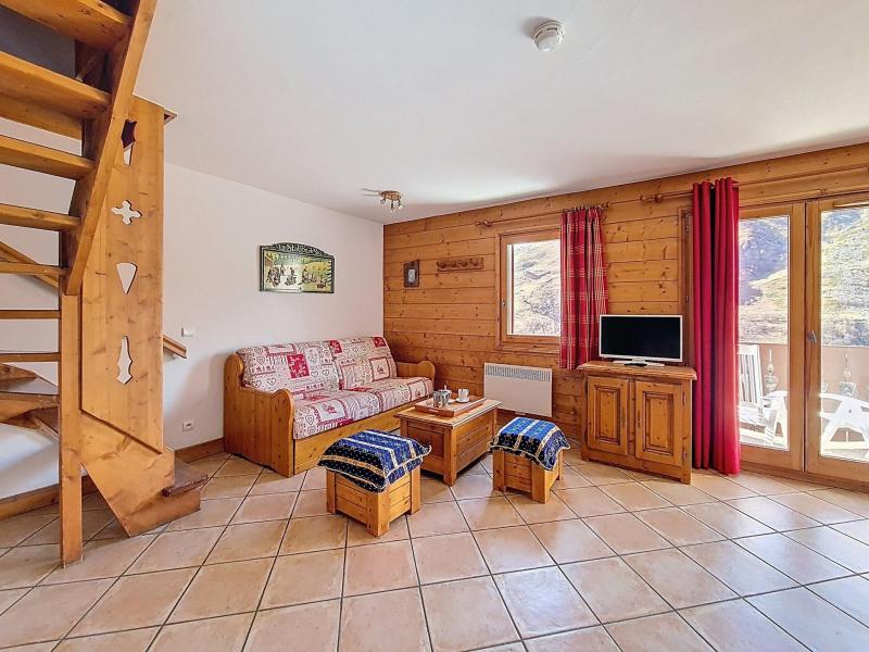 Vacaciones en montaña Apartamento dúplex 4 piezas 8 personas (B21) - Hameau des Airelles - Les Menuires - Estancia