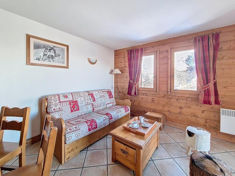 Vacances en montagne Appartement 3 pièces 6 personnes (12) - Hameau des Airelles - Les Menuires - Séjour