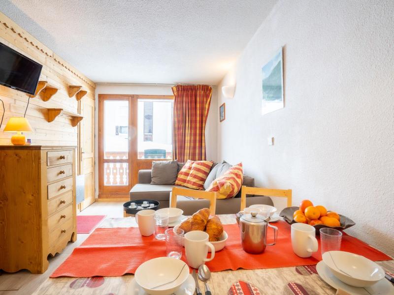 Vakantie in de bergen Appartement 2 kamers bergnis 4 personen (1) - Hameau du Borsat - Tignes - Woonkamer