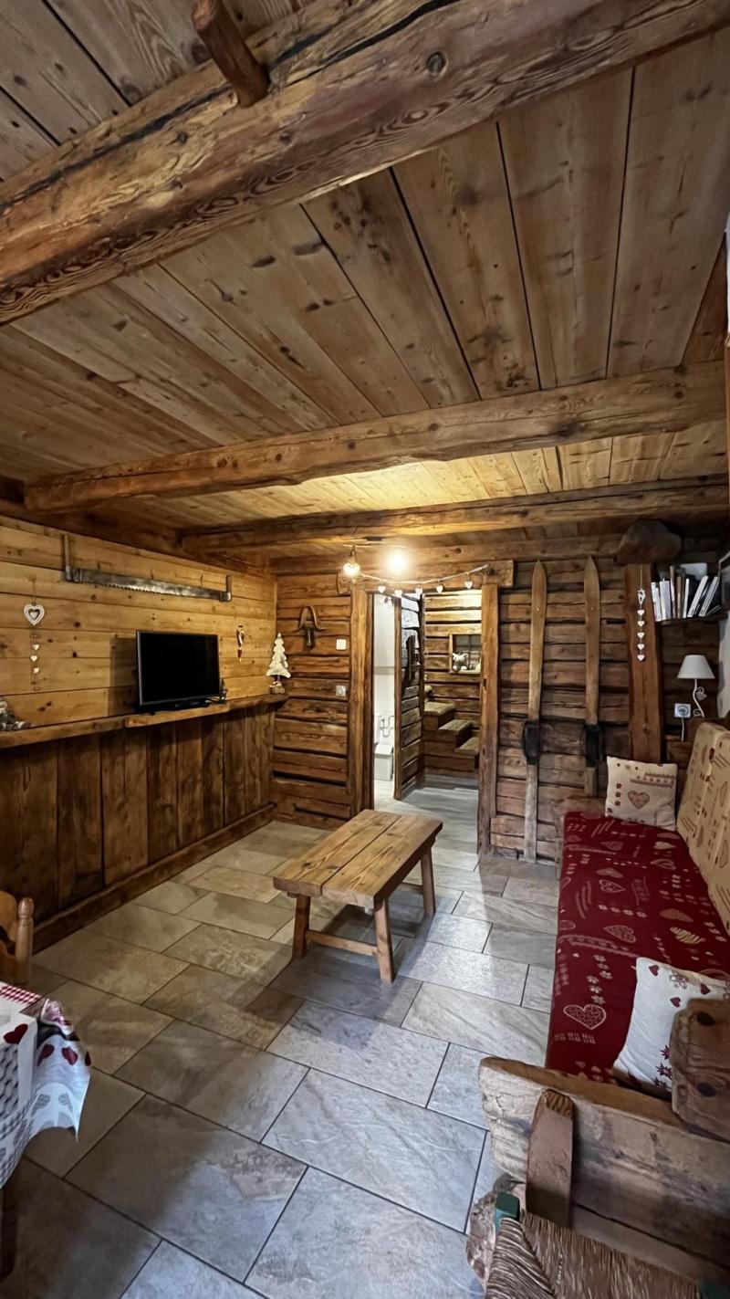 Holiday in mountain resort 3 room apartment 6 people - Hameau la Frasse - Arêches-Beaufort - Living room