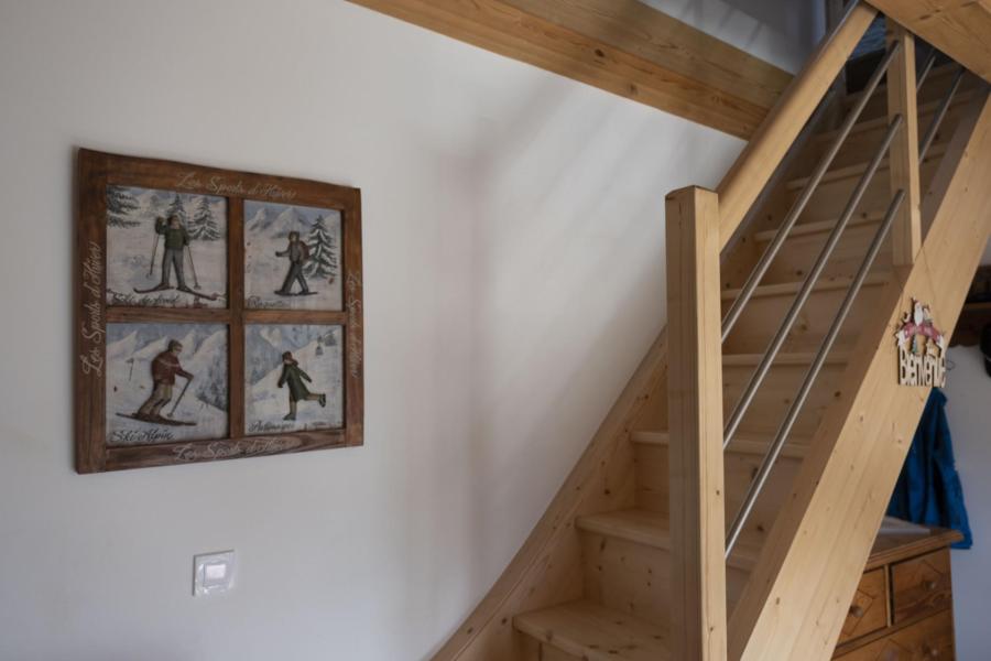 Urlaub in den Bergen Wohnung 3 Mezzanine Zimmer 5 Leute - Hameau le Pontet - Arêches-Beaufort - Treppen