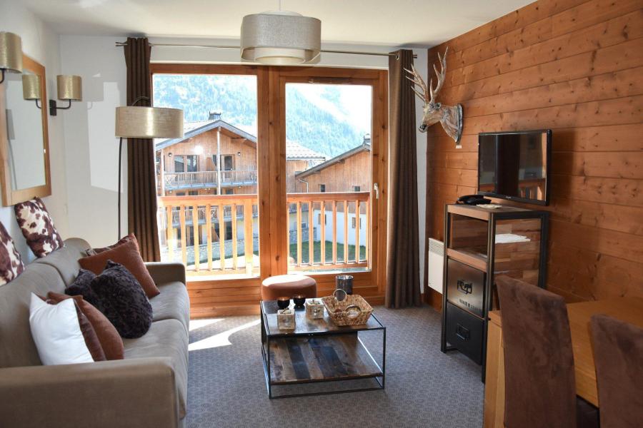 Wakacje w górach Apartament 2 pokojowy 4 osób (A403) - Hauts de la Vanoise - Pralognan-la-Vanoise - Pokój gościnny