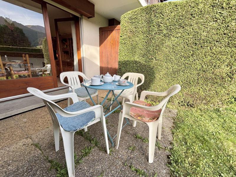 Vacaciones en montaña Estudio para 4 personas (B02) - HAUTS DE PRAZ - Praz sur Arly - Terraza