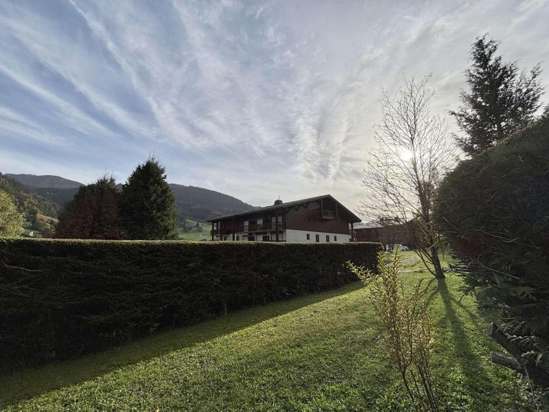 Vakantie in de bergen Studio 4 personen (B02) - HAUTS DE PRAZ - Praz sur Arly - Tuin