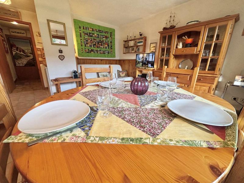 Vakantie in de bergen Studio 4 personen (B02) - HAUTS DE PRAZ - Praz sur Arly - Woonkamer