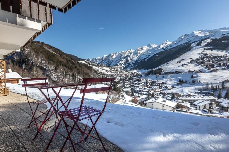 Urlaub in den Bergen 2-Zimmer-Berghütte für 4 Personen (01) - HAUTS DES RIFFROIDS A - La Clusaz - Terrasse