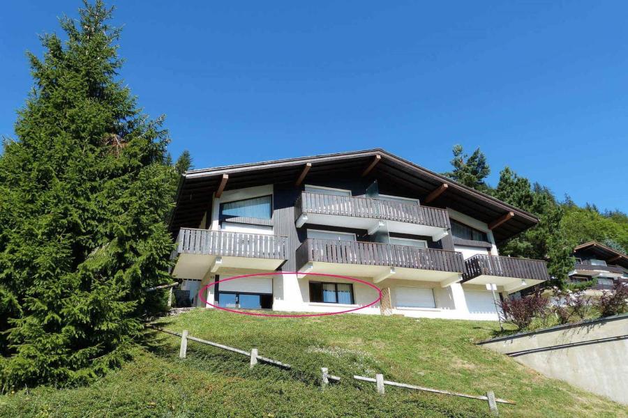 Rent in ski resort 2 room apartment sleeping corner 4 people (01) - HAUTS DES RIFFROIDS A - La Clusaz - Summer outside