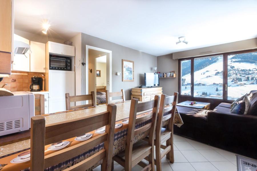 Vacaciones en montaña Apartamento cabina 2 piezas para 4 personas (01) - HAUTS DES RIFFROIDS A - La Clusaz - Estancia