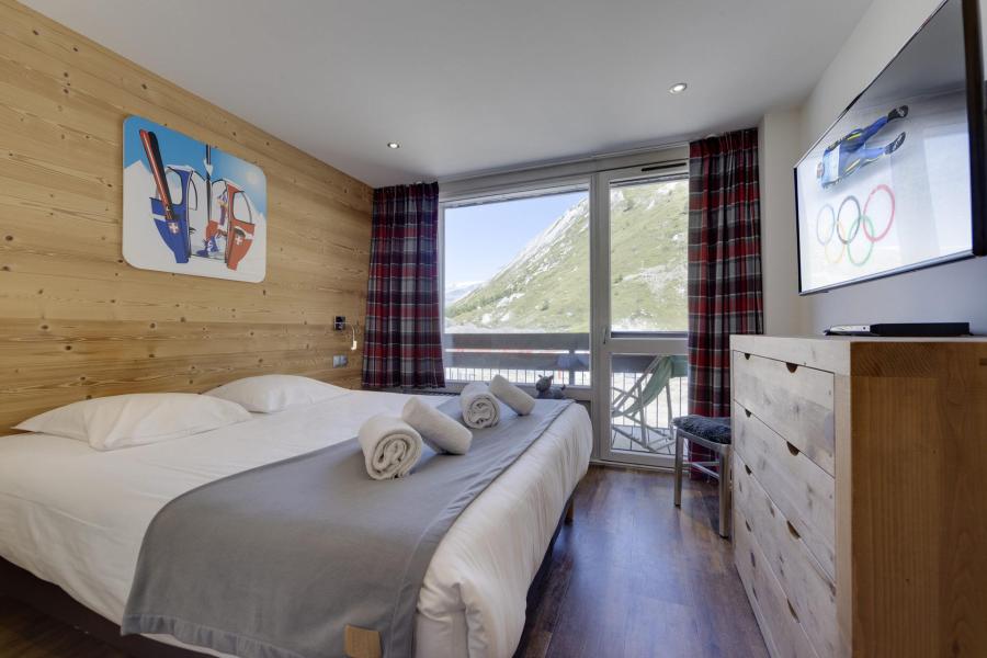 Holiday in mountain resort 4 room duplex apartment 8 people (B148) - Hauts Du Val Claret B1 - Tignes - Bedroom