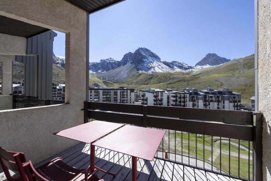 Skiverleih 4 Zimmer Maisonettewohnung für 8 Personen (B148) - Hauts Du Val Claret B1 - Tignes - Draußen im Sommer