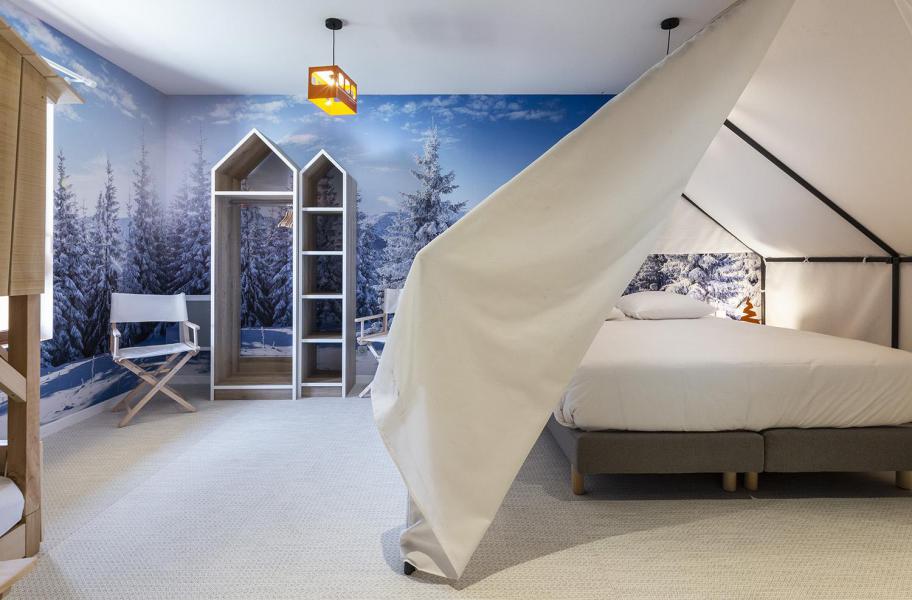 Каникулы в горах Спальня  1-2 чел. (TENTE) - Hôtel Base Camp Lodge - Les Arcs - Двухспальная кровать