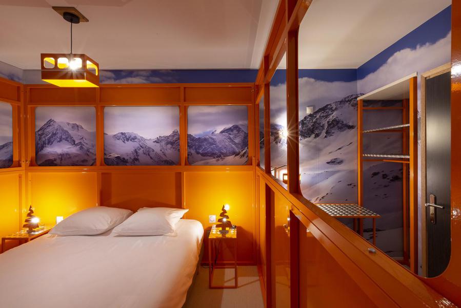 Vacaciones en montaña Habitación 2 personas (TELEPHERIQUE) - Hôtel Base Camp Lodge - Les Arcs - Cama doble