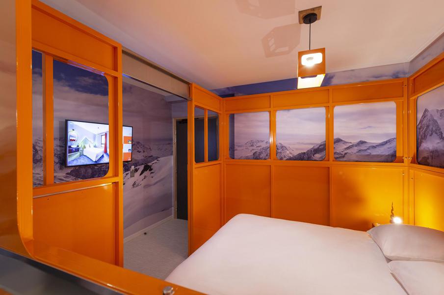 Каникулы в горах Спальня 2 чел. (TELEPHERIQUE) - Hôtel Base Camp Lodge - Les Arcs - Двухспальная кровать