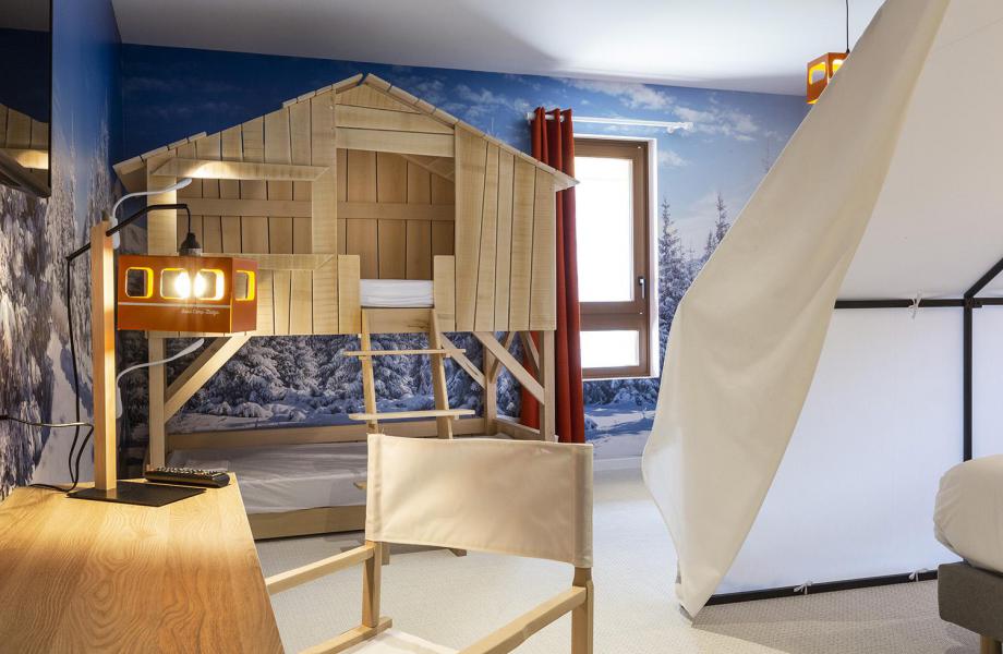Urlaub in den Bergen Zimmer für 1-2 Personen (TENTE) - Hôtel Base Camp Lodge - Les Arcs - Schlafzimmer