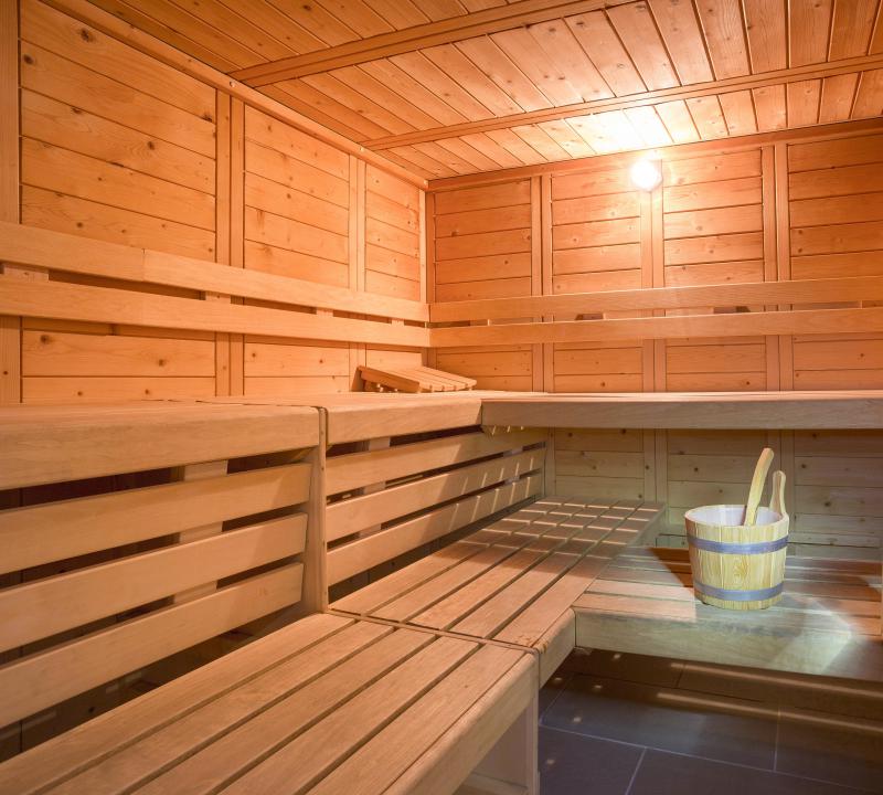 Urlaub in den Bergen Hôtel Club MMV les Mélèzes - Les Arcs - Sauna