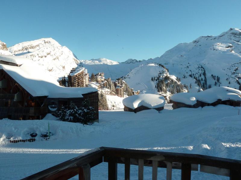 Vacaciones en montaña Apartamento 2 piezas para 4 personas (404) - Hôtel de la Falaise - Avoriaz - Balcón