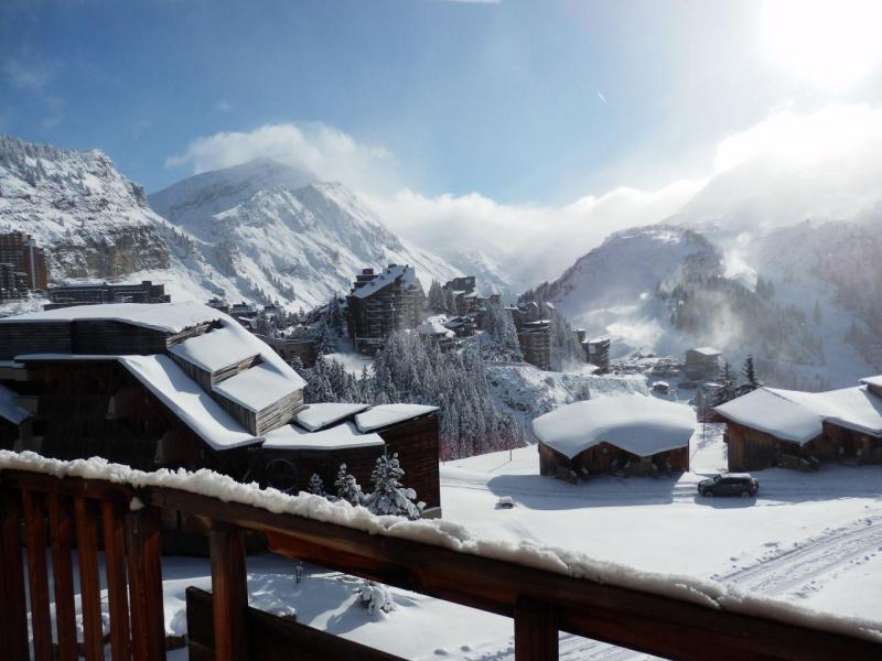 Vacanze in montagna Appartamento 2 stanze per 5 persone (604) - Hôtel de la Falaise - Avoriaz - Balcone