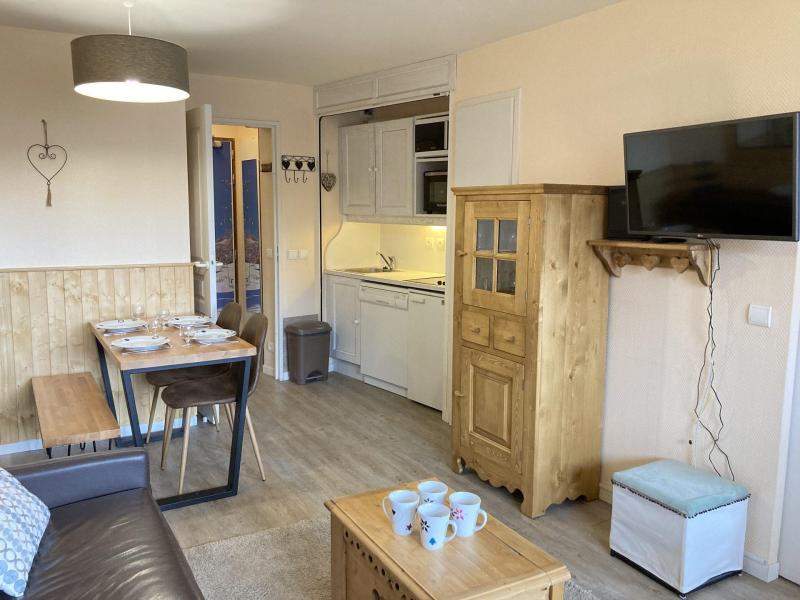 Vakantie in de bergen Appartement 2 kamers 4 personen (404) - Hôtel de la Falaise - Avoriaz - Woonkamer