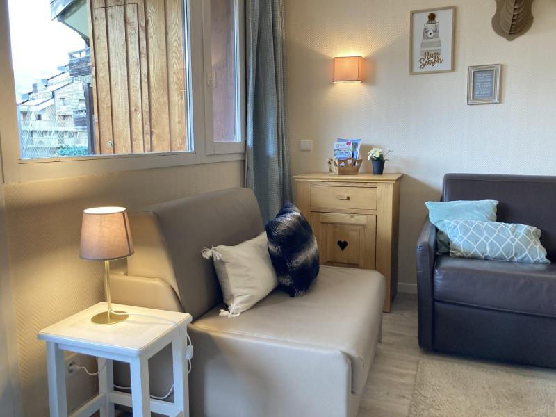 Vakantie in de bergen Appartement 2 kamers 4 personen (404) - Hôtel de la Falaise - Avoriaz - Woonkamer