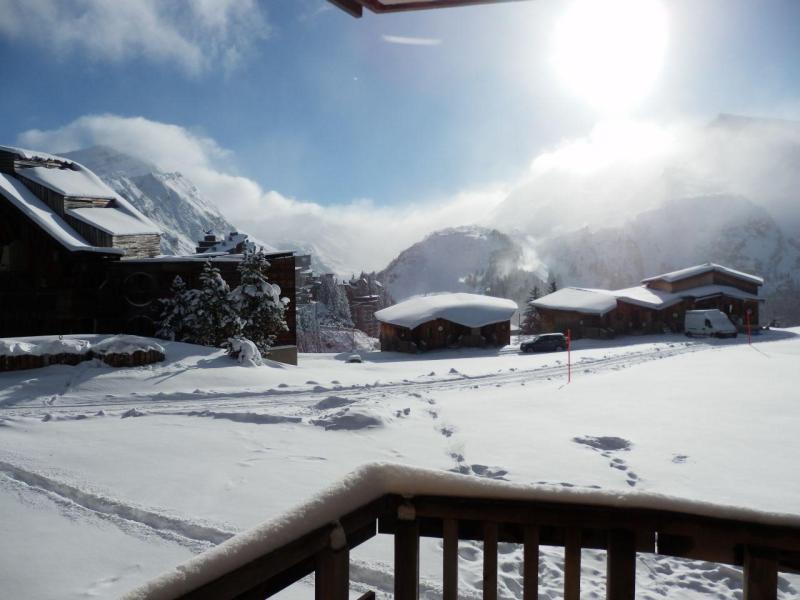 Vakantie in de bergen Appartement 2 kamers 5 personen (204) - Hôtel de la Falaise - Avoriaz - Balkon