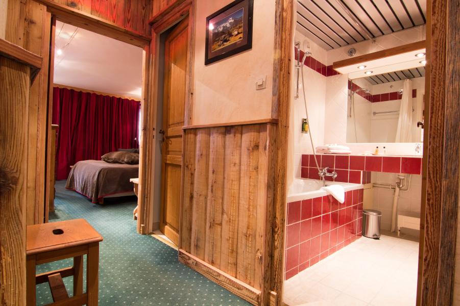 Urlaub in den Bergen Familienschlafzimmer (4 personen) - Hôtel des 3 Vallées - Val Thorens - Badezimmer