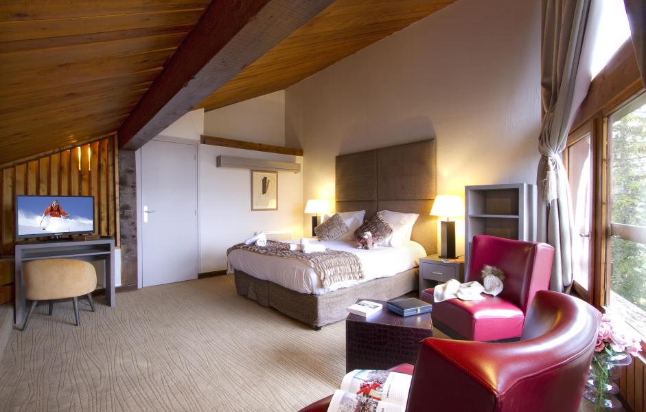 Urlaub in den Bergen Hôtel New Solarium - Courchevel - Schlafzimmer