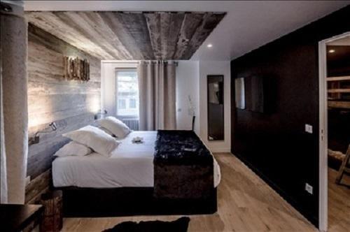 Vacaciones en montaña Large Cosy Bedroom (3 personas) - Hôtel Rock Noir - Serre Chevalier - Habitación