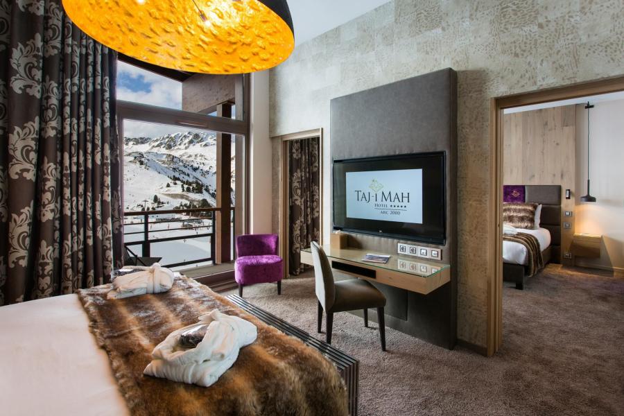 Vacaciones en montaña Hôtel Taj-I Mah - Les Arcs - Camas twin