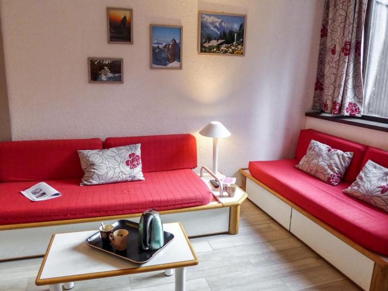 Vakantie in de bergen Appartement 2 kamers 4 personen (7) - Jonquilles - Chamonix - Woonkamer