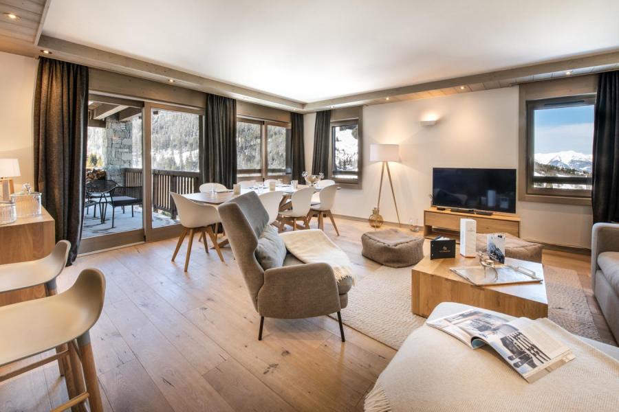 Holiday in mountain resort 4 room apartment cabin 6-8 people (C04) - Keystone Lodge - Courchevel - Living room