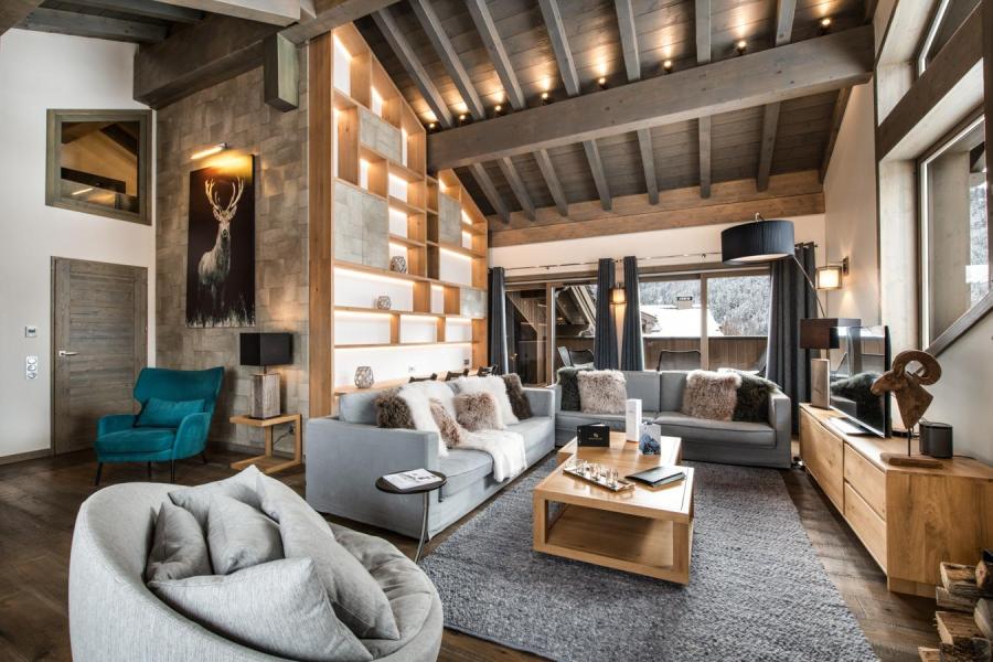 Holiday in mountain resort 5 room apartment 9 people (C18) - Keystone Lodge - Courchevel - Living room