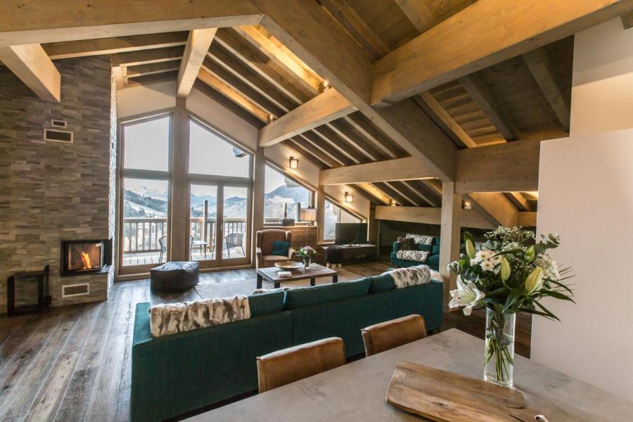 Urlaub in den Bergen 5-Zimmer-Appartment für 8 Personen (C15) - Keystone Lodge - Courchevel - Wohnzimmer