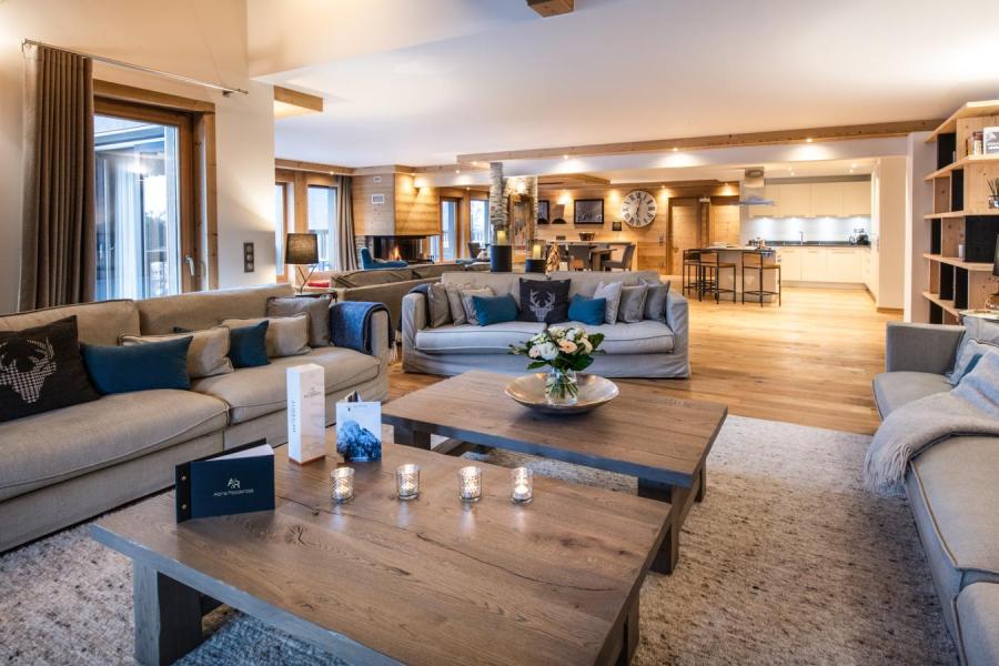 Urlaub in den Bergen 7-Zimmer-Appartment für 12 Personen (C09) - Keystone Lodge - Courchevel - Wohnzimmer