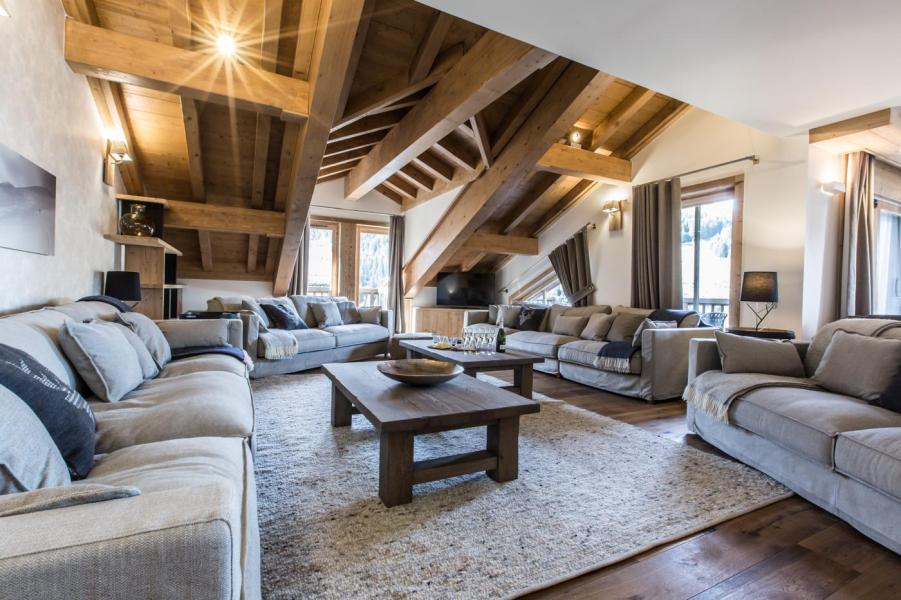 Urlaub in den Bergen 7-Zimmer-Appartment für 12 Personen (C09) - Keystone Lodge - Courchevel - Wohnzimmer