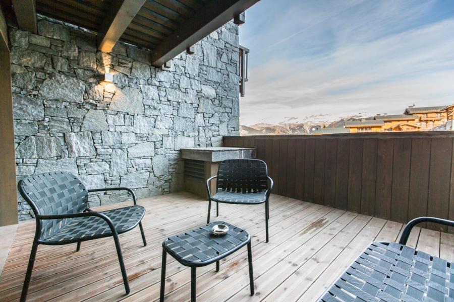 Vacances en montagne Appartement 3 pièces cabine 4-6 personnes (C02) - Keystone Lodge - Courchevel - Balcon