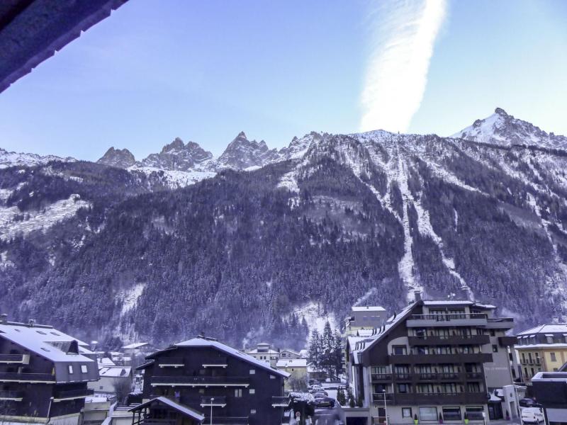 Vacaciones en montaña Apartamento 1 piezas para 3 personas (7) - L'Aiguille du Midi - Chamonix - Balcón