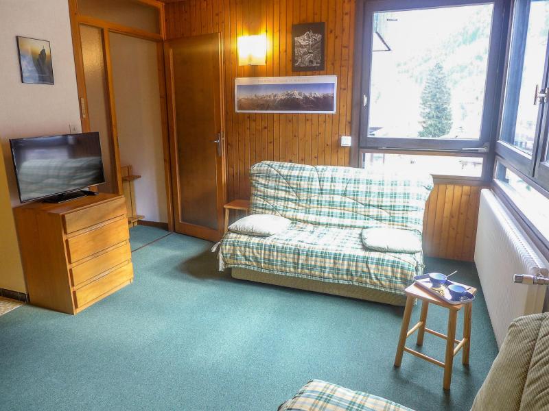 Vacaciones en montaña Apartamento 1 piezas para 3 personas (9) - L'Aiguille du Midi - Chamonix - Estancia