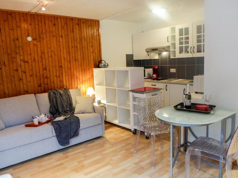 Vakantie in de bergen Appartement 1 kamers 2 personen (8) - L'Aiguille du Midi - Chamonix - Woonkamer