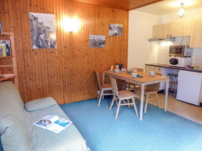 Vakantie in de bergen Appartement 1 kamers 3 personen (9) - L'Aiguille du Midi - Chamonix - Woonkamer