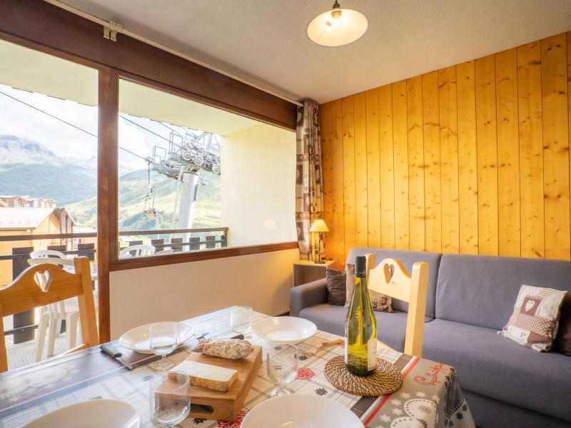 Vacaciones en montaña Apartamento 2 piezas para 4 personas (1) - L'Argousier - Les Menuires - Alojamiento