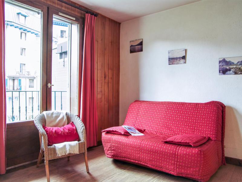 Vakantie in de bergen Appartement 1 kamers 4 personen (1) - L'Armancette - Chamonix - Woonkamer