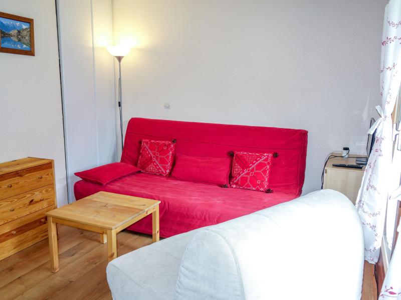 Vakantie in de bergen Appartement 1 kamers 4 personen (28) - L'Enclave I et J - Les Contamines-Montjoie - Woonkamer