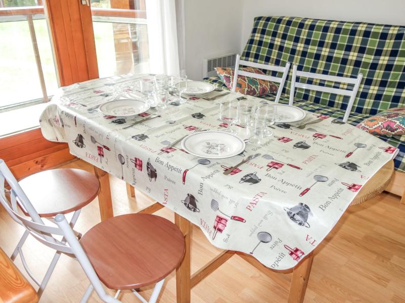 Vakantie in de bergen Appartement 1 kamers 4 personen (7) - L'Enclave I et J - Les Contamines-Montjoie - Woonkamer