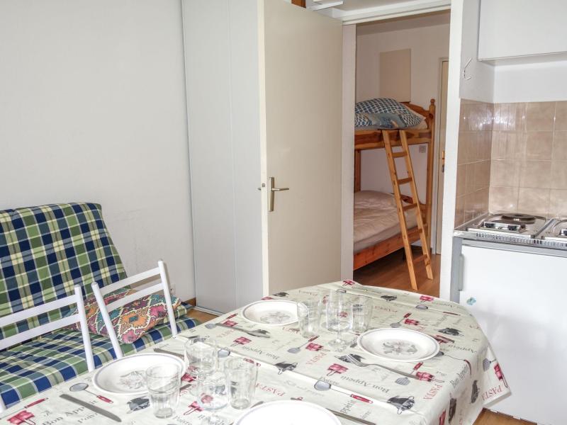 Vakantie in de bergen Appartement 1 kamers 4 personen (7) - L'Enclave I et J - Les Contamines-Montjoie - Woonkamer