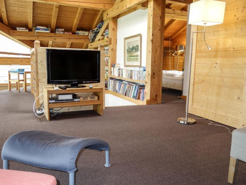 Urlaub in den Bergen 7 Zimmer Chalet für 10 Personen (1) - L'Epachat - Saint Gervais - Wohnzimmer