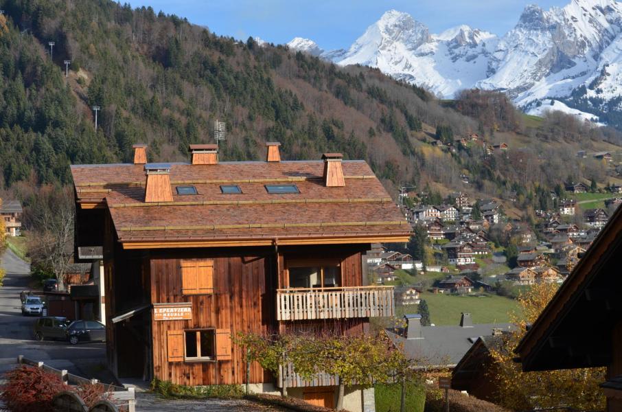 Rent in ski resort 2 room apartment 4 people - L'Eperviere - Le Grand Bornand - Summer outside